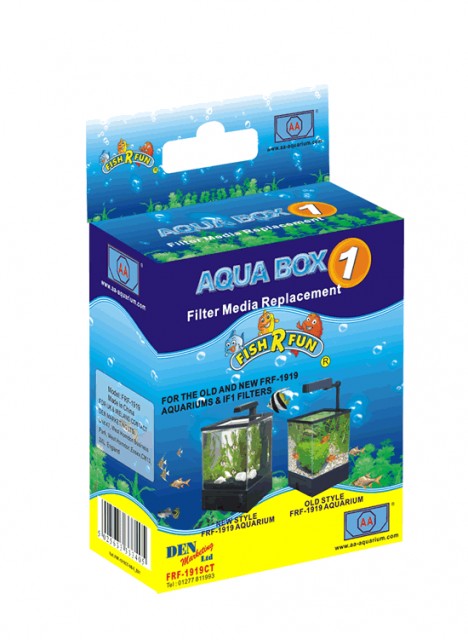Fish R Fun Hex Filter Media FR-025CT Pack Zeolite Wool Carbon Bio Fish Tank 