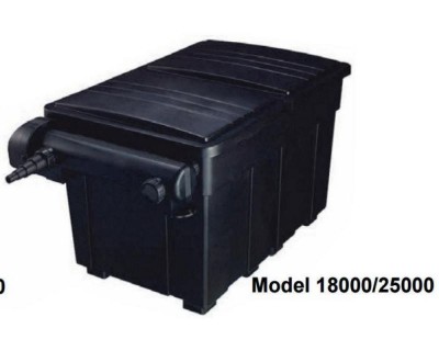 Aquaforte Black Box Filter 25000 ltr with 36w UVC
