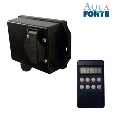 remote and flow control timer (aquaforte floating fountain)