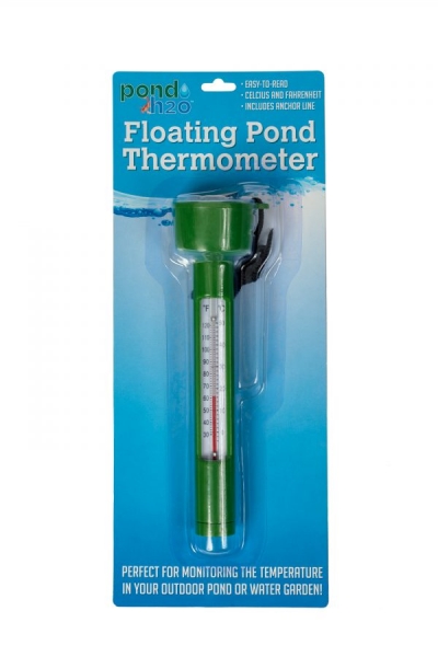 floating pond thermometer