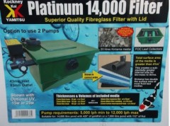 kockney koi platinum `14000 grp pond filter