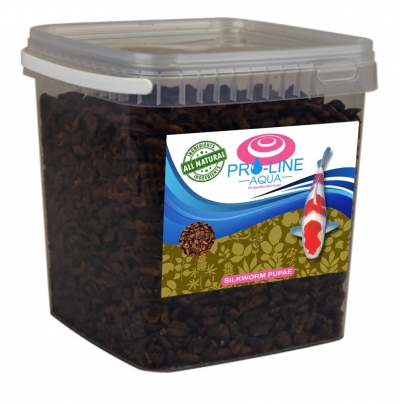 pro line aqua silkworm pupae 2.5 litres (750g)