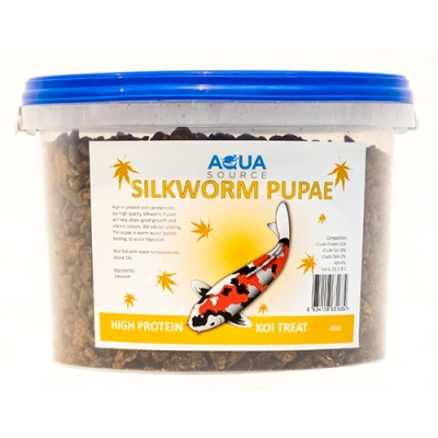 aqua source silkworm pupae 800 grm